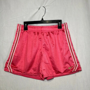 girls hot pink Nike Dri Fit shorts size xl